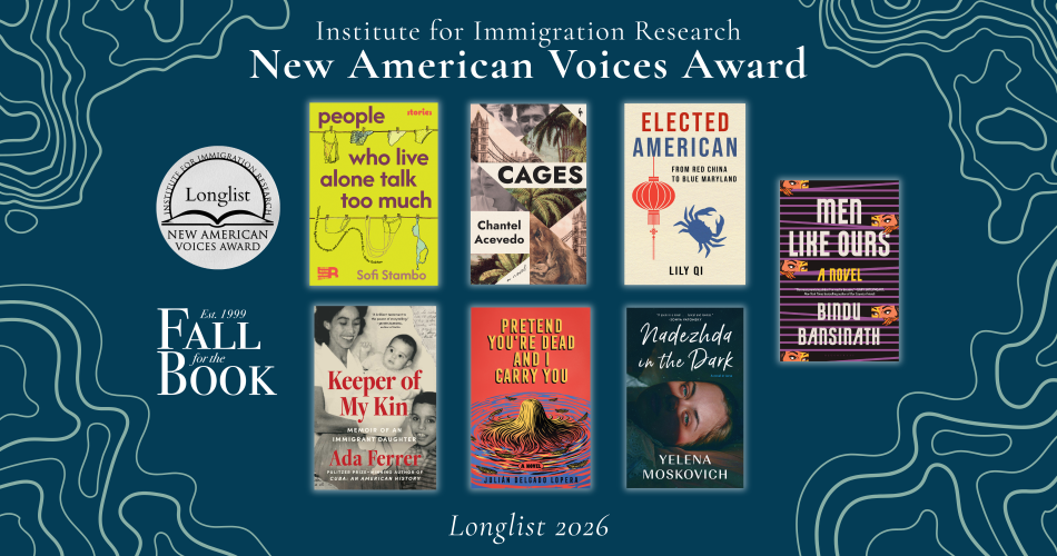 Fall for the Book Announces Its 2026 New American Voices Award Longlist